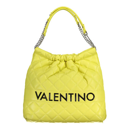 Mario Valentino Giallo Poliuretano Women Shoulder Bag