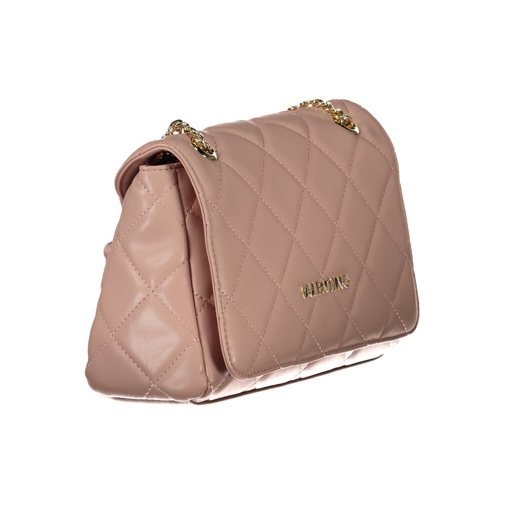 Mario Valentino Rosa Polyurethane Womens Bag