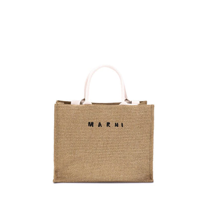 Marni Beige Polyamide Shoulder Bag Marni