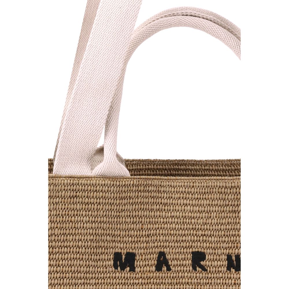 Marni Beige Polyamide Shoulder Bag Marni