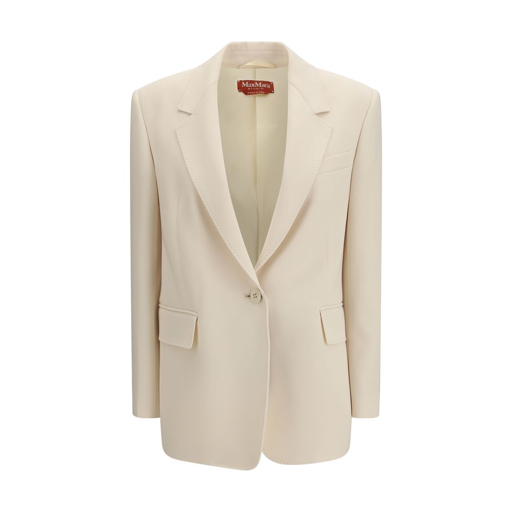 Max Mara Beige Triacetate Blazer 1728,72470364320,Beige,Blazers - Suits & Blazers - Clothing,Clothing,IT38 | S,IT40 | M,IT42 | L,IT44 | L,Max Mara,New with tags,Suits & Blazers - Clothing,Women
