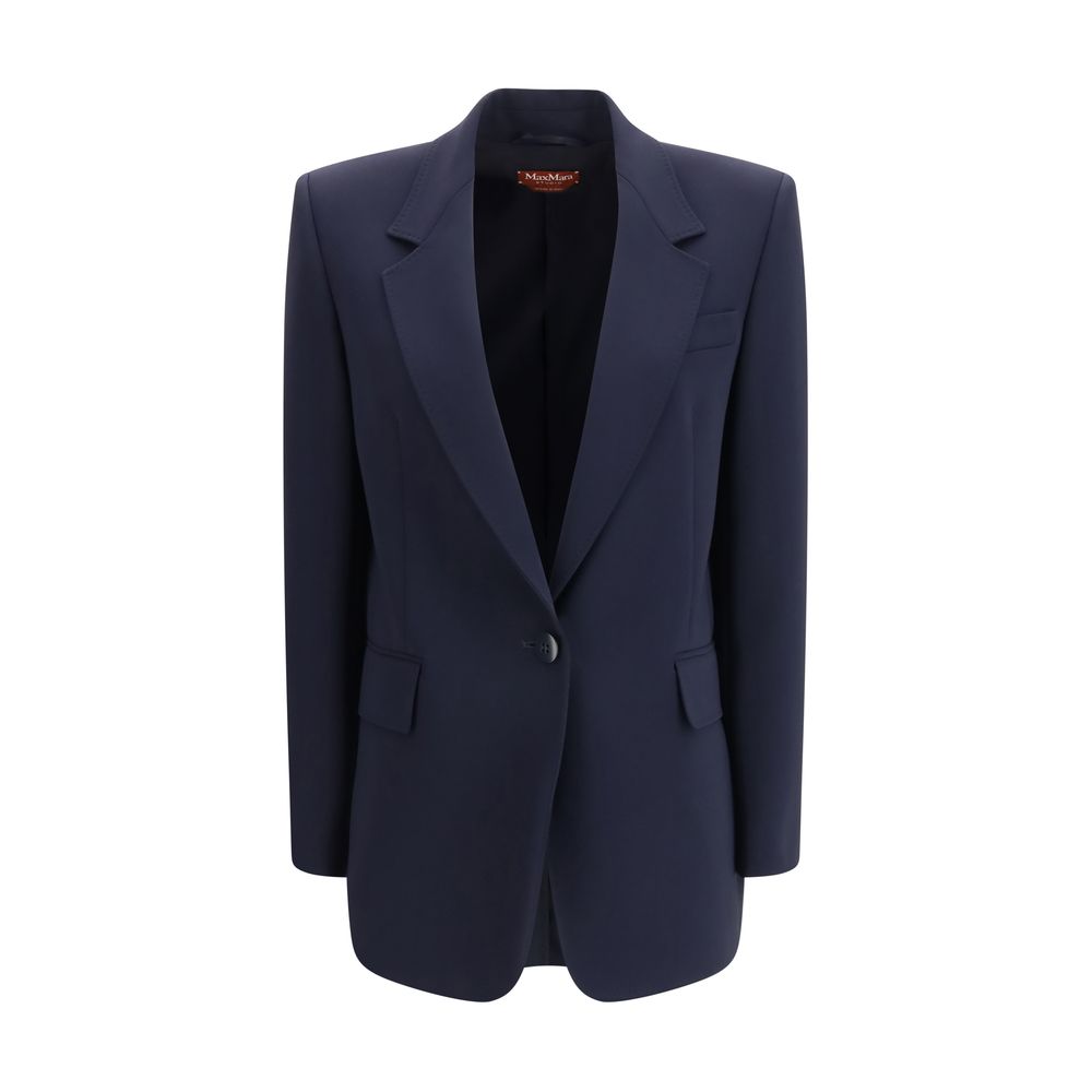 Max Mara Blue Triacetate Blazer 1728,72470364320,Blazers - Suits & Blazers - Clothing,Blue,Clothing,IT38 | S,IT40 | M,IT42 | L,IT44 | L,IT46|XL,Max Mara,New with tags,Suits & Blazers - Clothing,Women