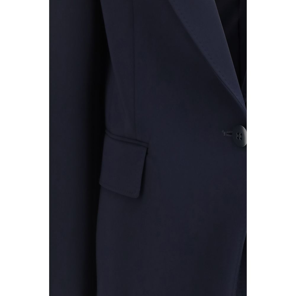 Max Mara Blue Triacetate Blazer 1728,72470364320,Blazers - Suits & Blazers - Clothing,Blue,Clothing,IT38 | S,IT40 | M,IT42 | L,IT44 | L,IT46|XL,Max Mara,New with tags,Suits & Blazers - Clothing,Women