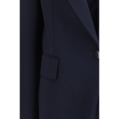 Max Mara Blue Triacetate Blazer 1728,72470364320,Blazers - Suits & Blazers - Clothing,Blue,Clothing,IT38 | S,IT40 | M,IT42 | L,IT44 | L,IT46|XL,Max Mara,New with tags,Suits & Blazers - Clothing,Women