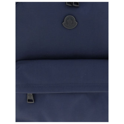 Moncler Blue Nylon Backpack Moncler