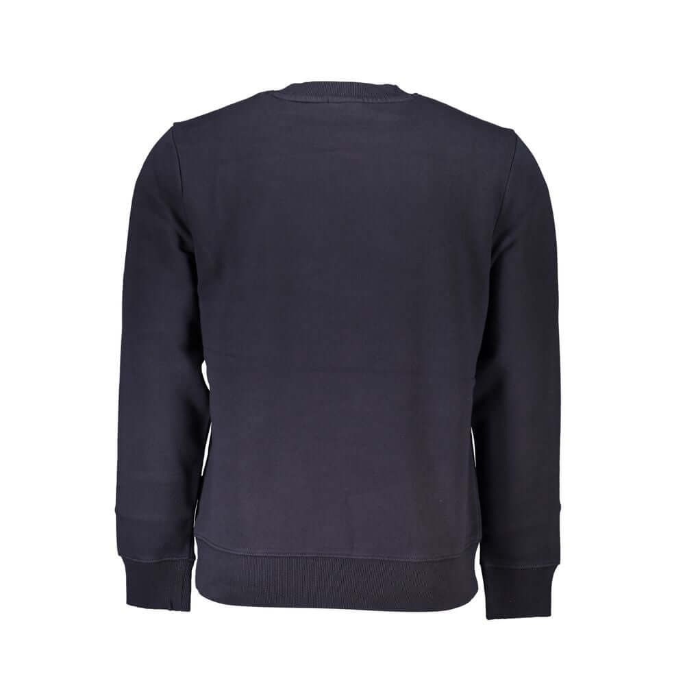 Napapijri Blue Cotton Men Sweatshirt