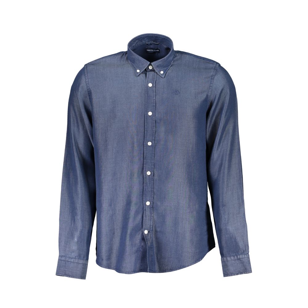 North Sails Blue Lyocell Men's Shirt