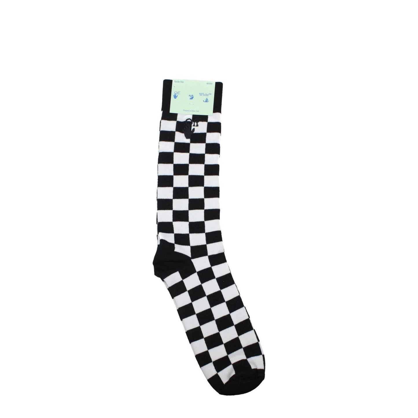 Off-White White Cotton Socks Off-White