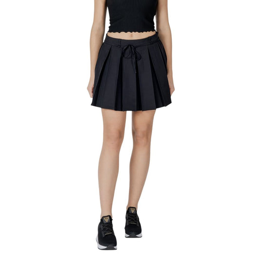 Only Black Recycled Polyester Mini Skirt Only
