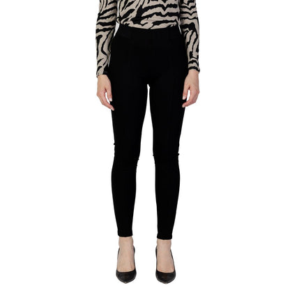 Only Black Viscose Leggings