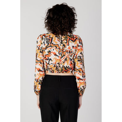 Only Orange Polyester Blouse