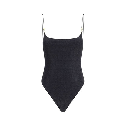 Oséree Black Polyamide One-Piece Swimsuit Oséree
