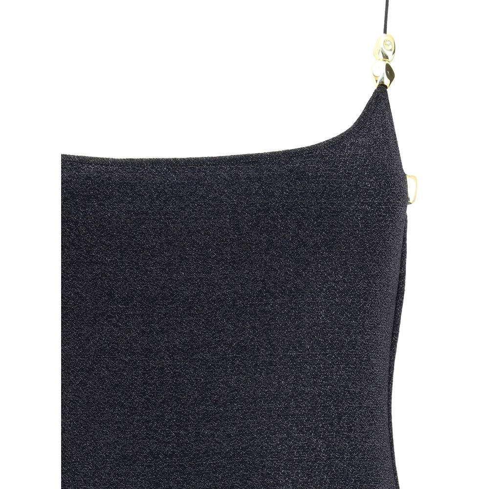 Oséree Black Polyamide One-Piece Swimsuit Oséree