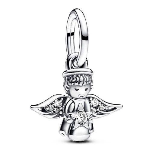 PANDORA CHARMS Mod. SPARKLING ANGEL DANGLE PANDORA