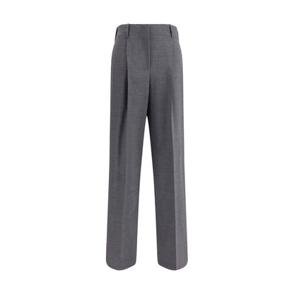 P.A.R.O.S.H. Gray Elastane Casual Pants P.A.R.O.S.H.