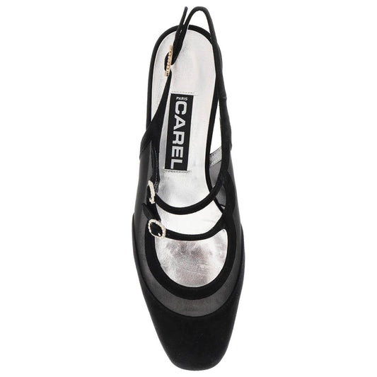 Carel 'mary jane slingback in pêche Pumps Carel