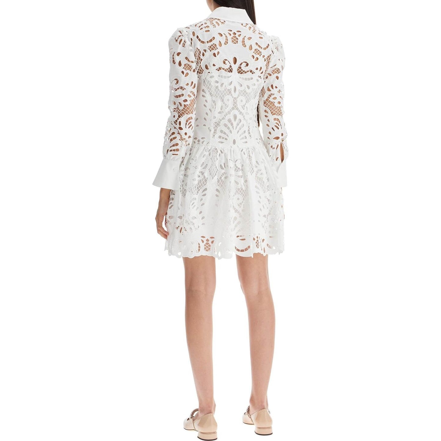 Self-Portrait Self Portrait floral lace chemisier dress Dresses Self-Portrait