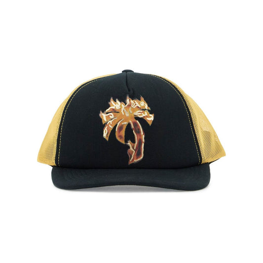 Palm Angels 'burning palm trucker hat Scarves Hats & Gloves Palm Angels