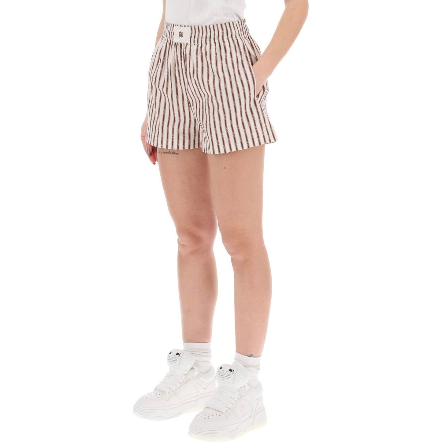 Amiri striped pajama shorts Short trousers Amiri