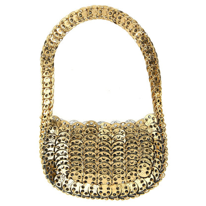 Paco Rabanne Multicolor Calfskin Shoulder Bag