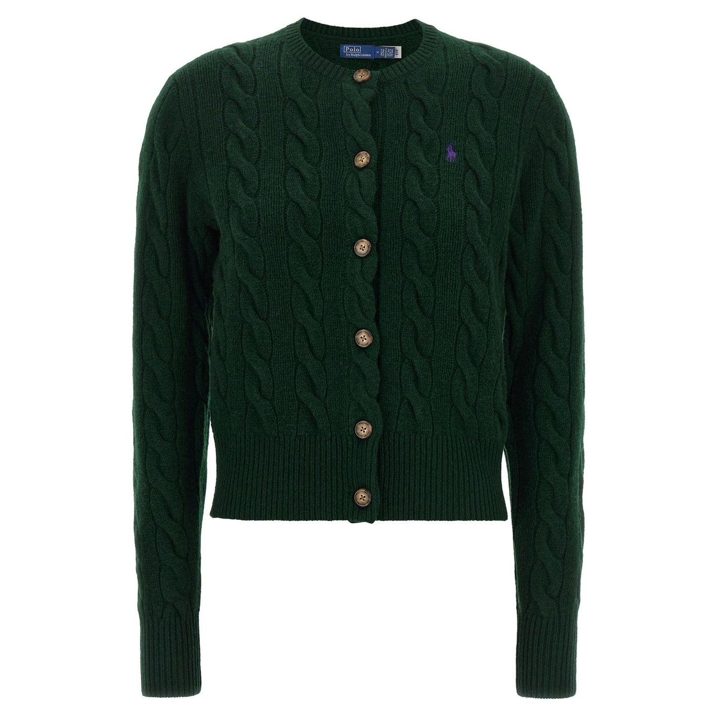 Polo Ralph Lauren Bicolor Wool Cardigan