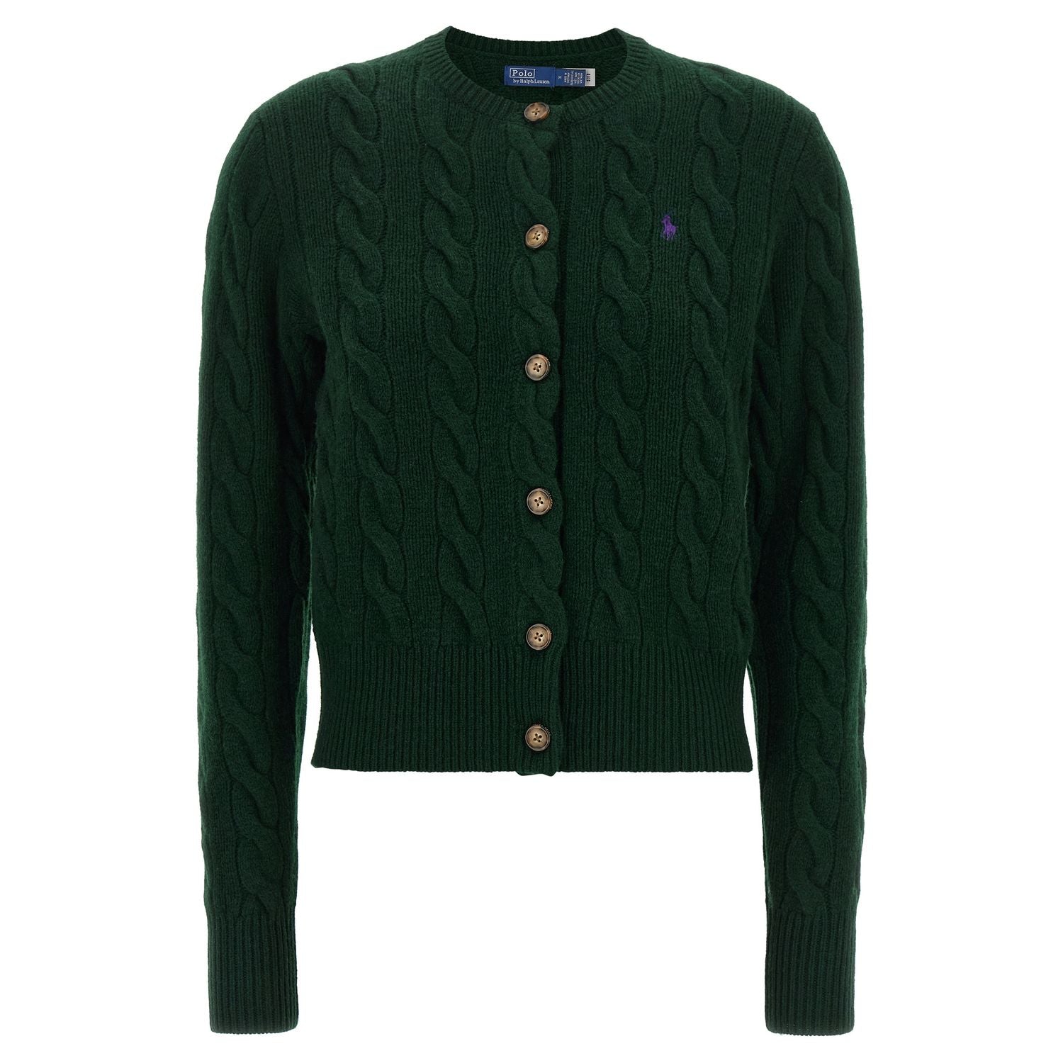 Polo Ralph Lauren Bicolor Wool Cardigan