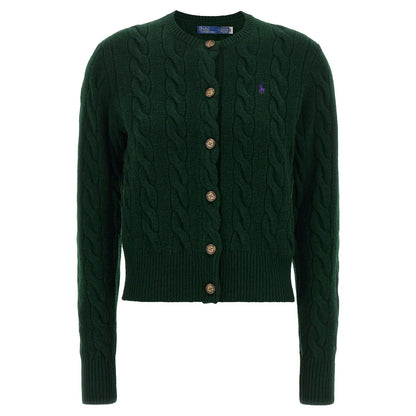 Polo Ralph Lauren Bicolor Wool Cardigan