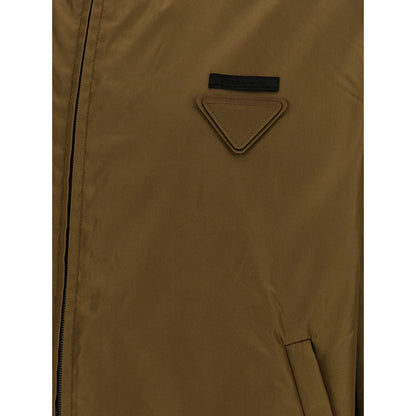 Prada Bicolor Polyamide Shell Jacket