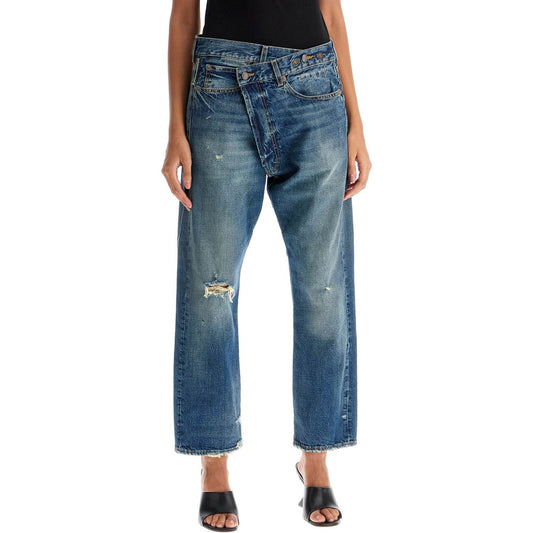 R13 crossover denim Jeans R13