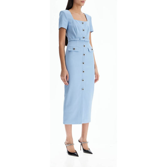 Self Portrait midi crepe dress Dresses Self Portrait