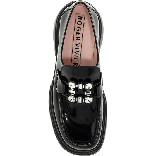 Vivier wallaviv patent leather loafers with rh Loafers Roger Vivier