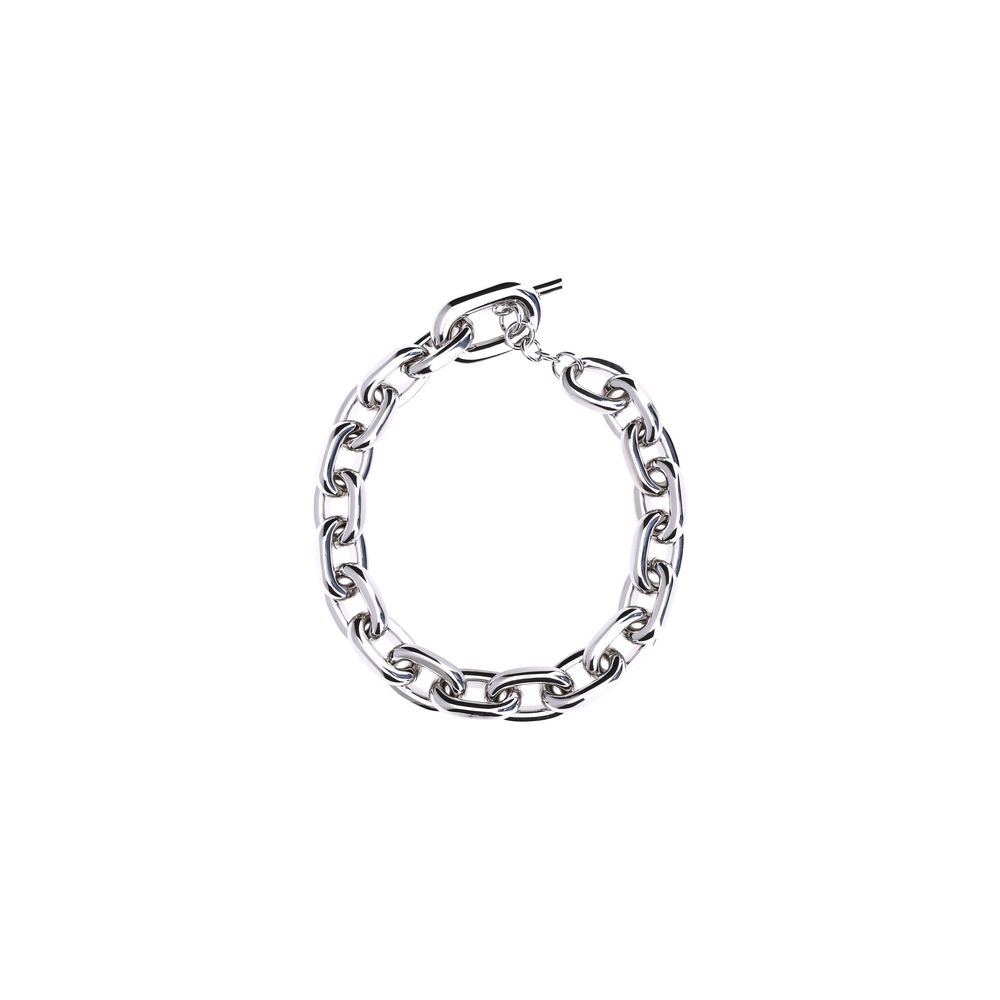 Rabanne Silver Aluminum Necklace Rabanne