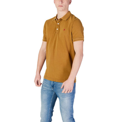 Replay Bronze Cotton Polo Shirt Replay