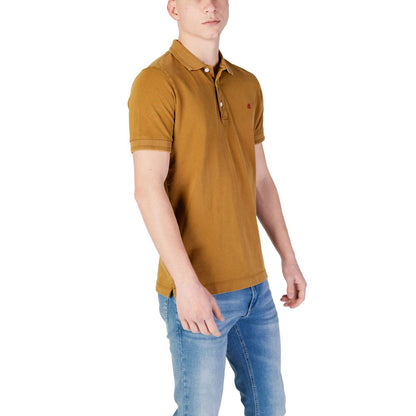 Replay Bronze Cotton Polo Shirt Replay