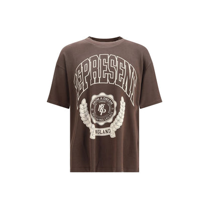 Represent Brown Cotton T-Shirt Represent