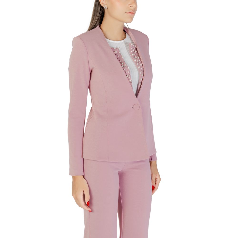 Rinascimento Multicolor Polyester Blazer 1728,71956299936,Blazers - Suits & Blazers - Clothing,Clothing,IT40|S,IT42|M,Multicolor,New with tags,Rinascimento,Suits & Blazers - Clothing,Women