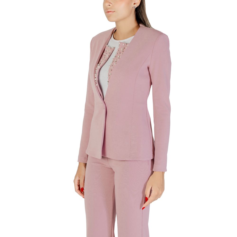 Rinascimento Multicolor Polyester Blazer 1728,71956299936,Blazers - Suits & Blazers - Clothing,Clothing,IT40|S,IT42|M,Multicolor,New with tags,Rinascimento,Suits & Blazers - Clothing,Women