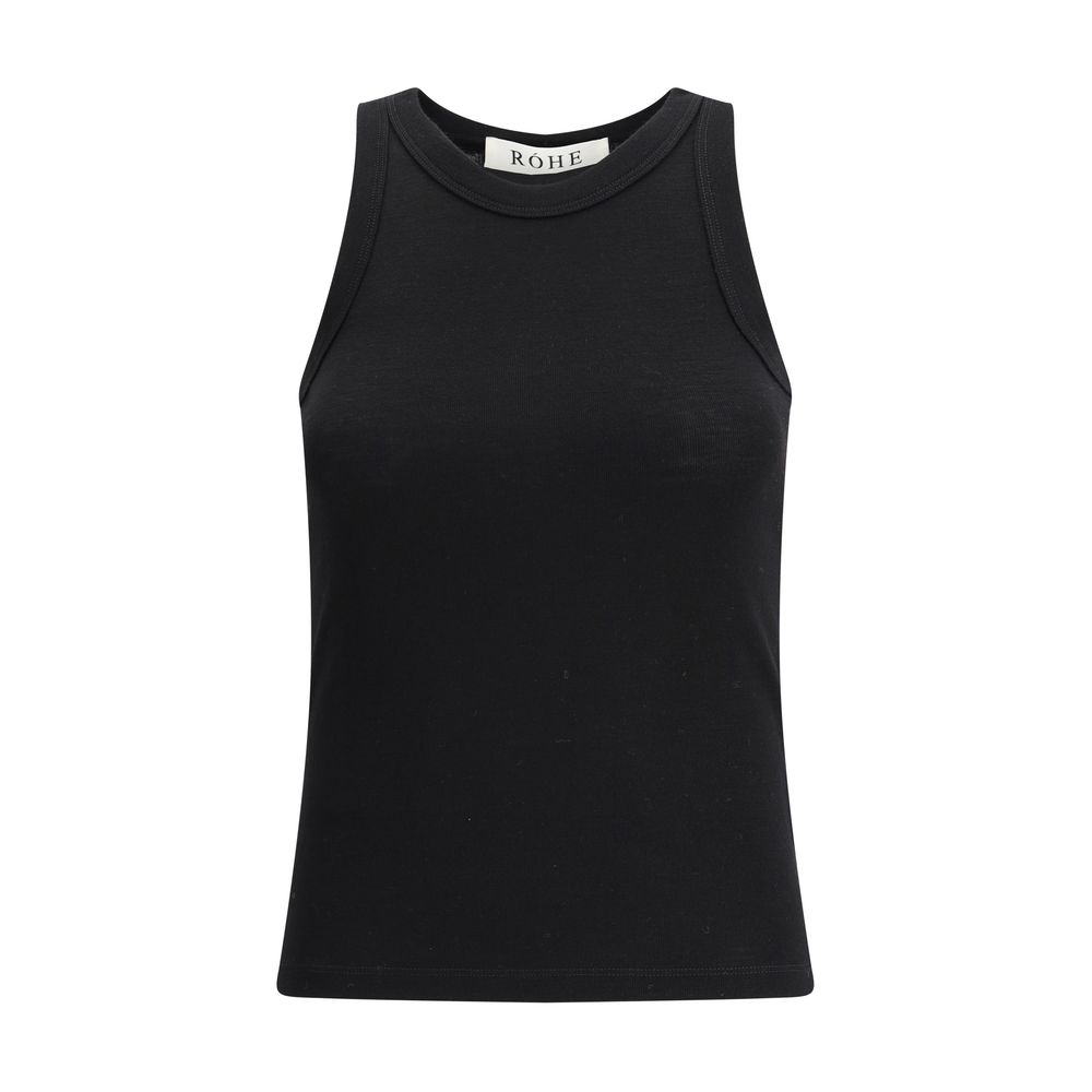 Rohe Black Wool Top Rohe