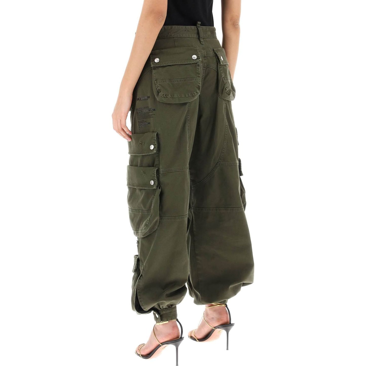 Dsquared2 wide leg cargo pants Trousers Dsquared2