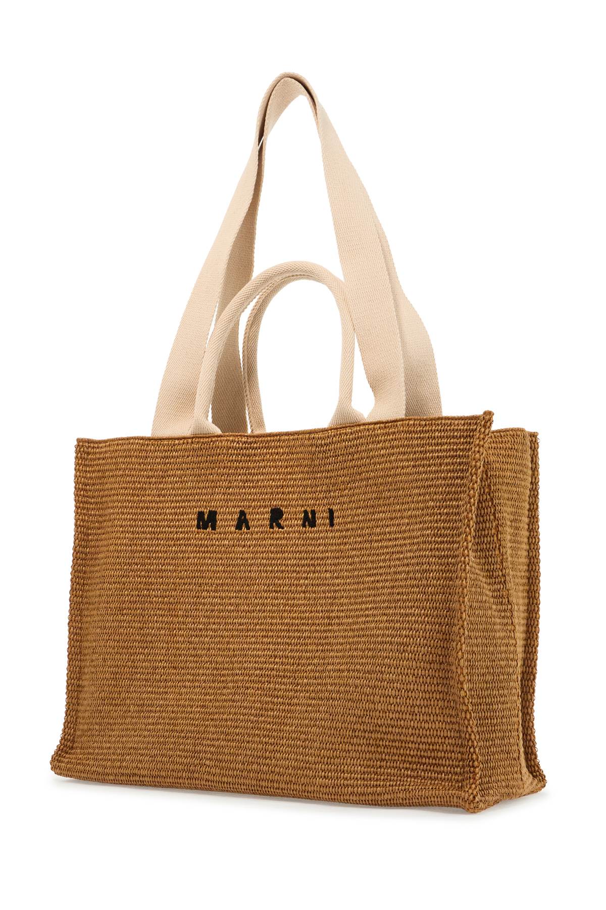 Marni large raffia effect tote bag Shopper Marni