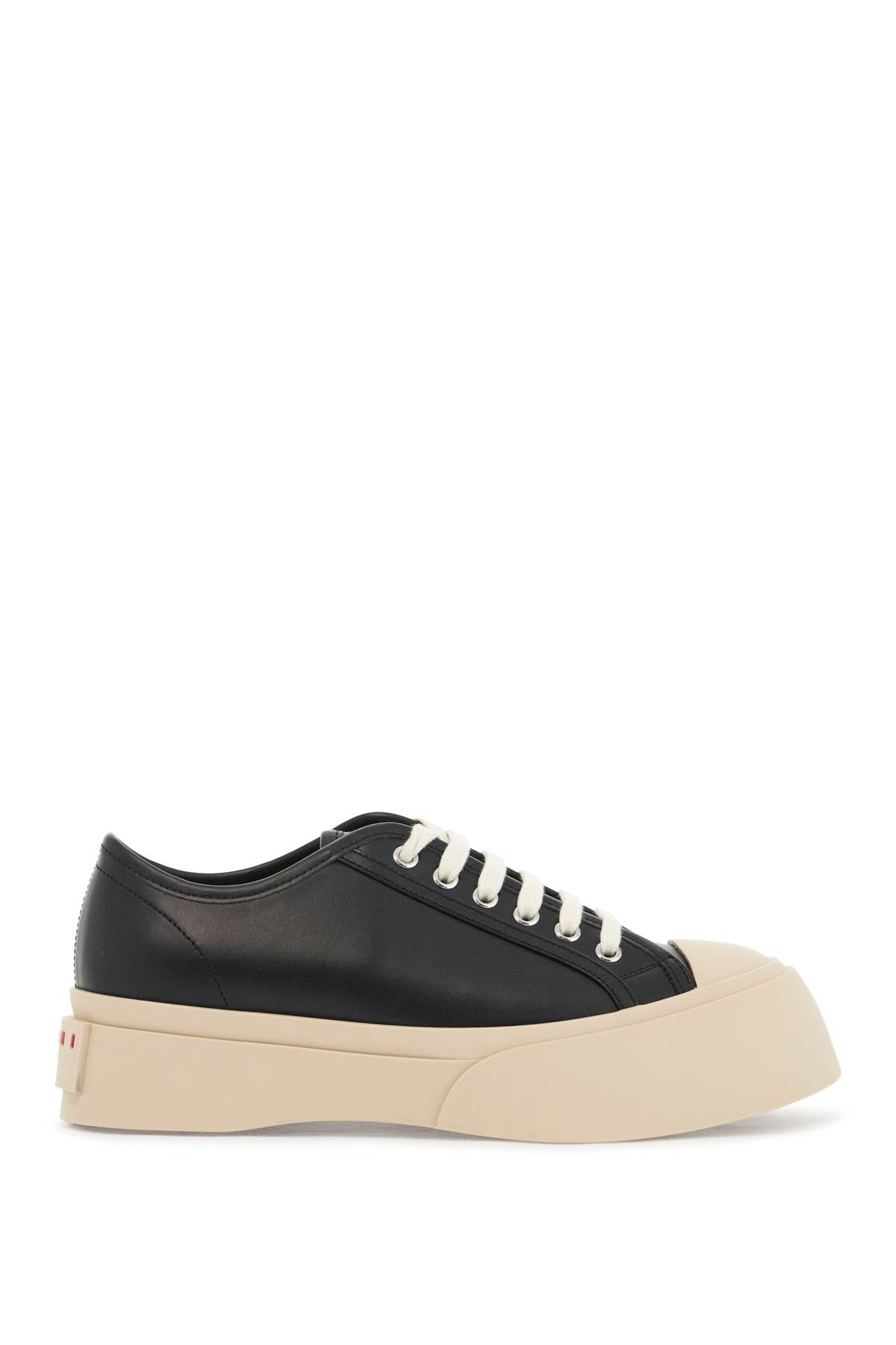 Marni pablo leather oversized rubber sole sneakers