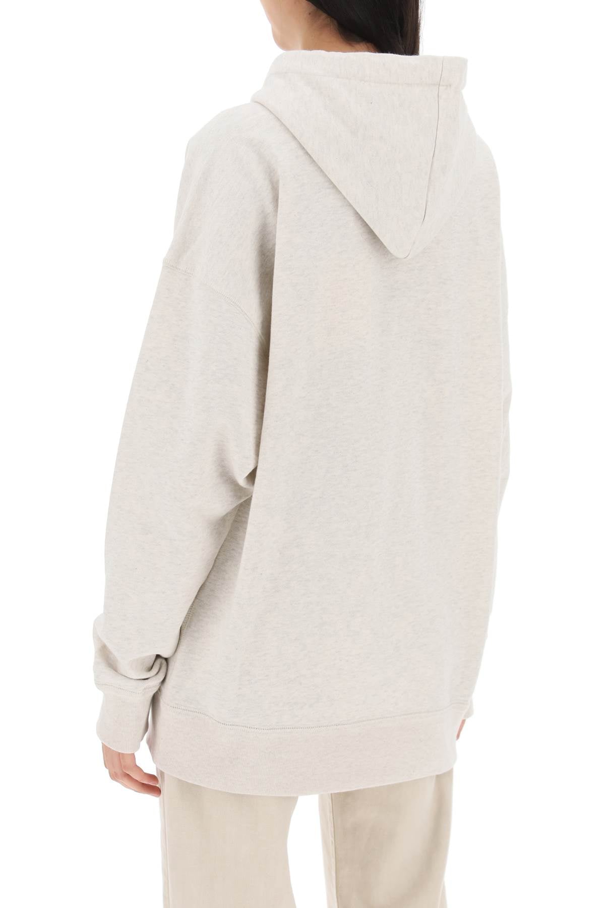 Isabel Marant Etoile mansel sweatshirt with metallic logo Topwear Isabel Marant Etoile