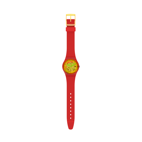 SWATCH Mod. RETRO-ROSSO READY STOCKED WATCHES,Wristwatch