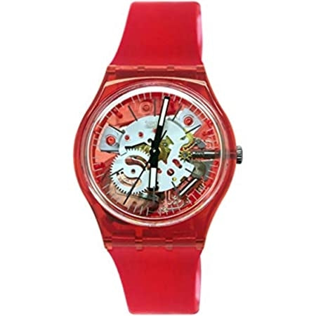 SWATCH Mod. ROSSO BIANCO READY STOCKED WATCHES,Unisex,Wristwatch