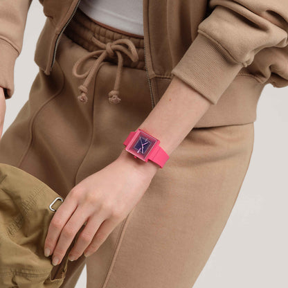 SWATCH Mod. SQUARELY BERRY READY STOCKED WATCHES,Wristwatch