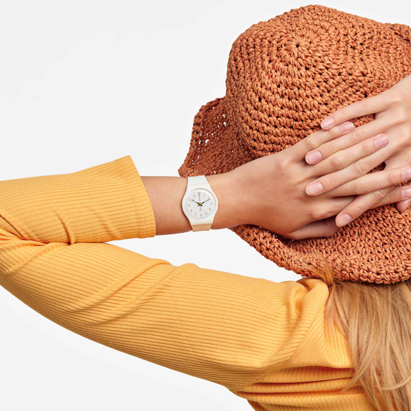 SWATCH Mod. WHITE BISHOP READY STOCKED WATCHES,Wristwatch