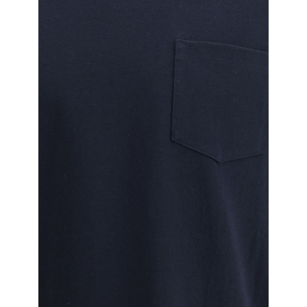 Sacai Black Cotton T-Shirt