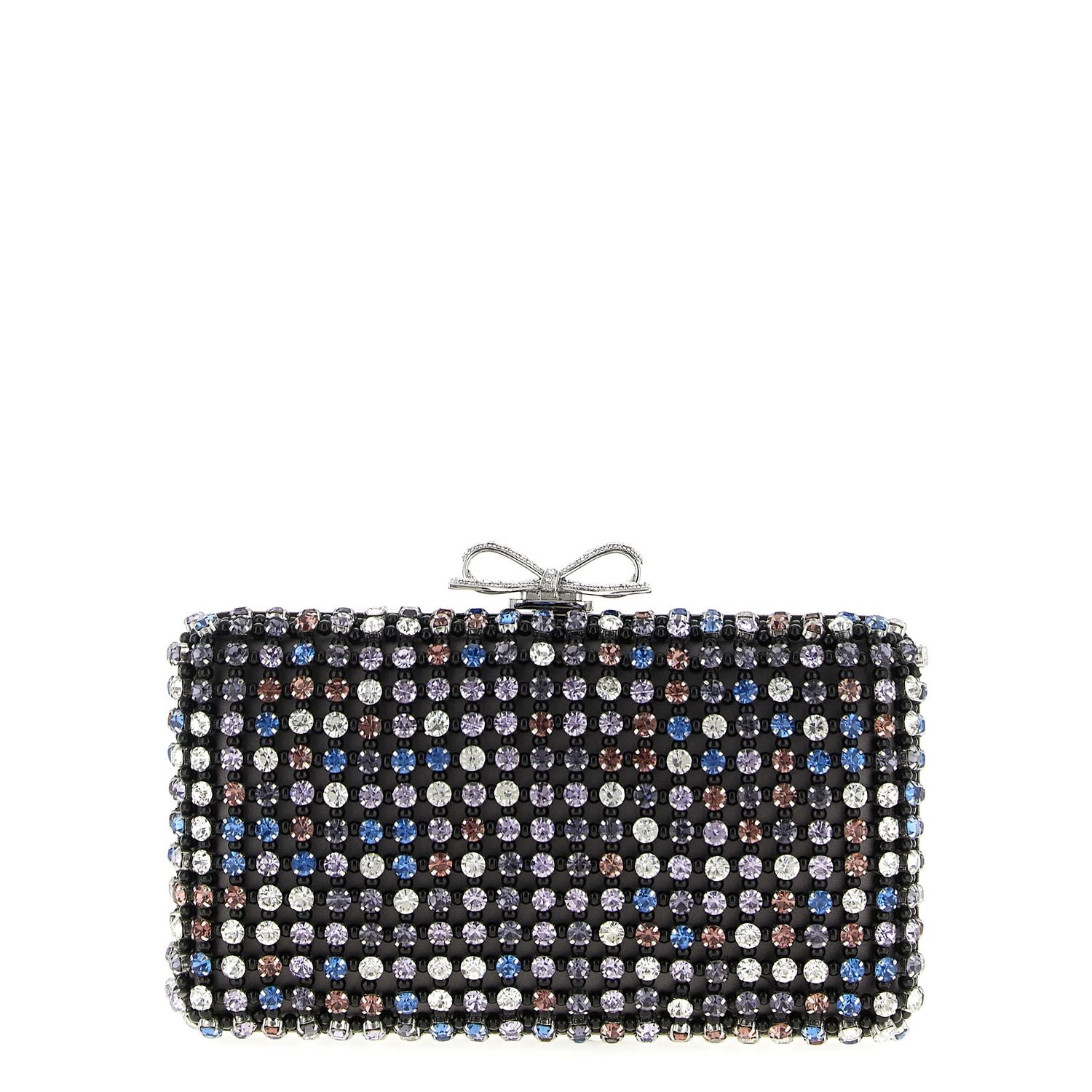 Self-Portrait Multicolor Polyester Clutch Bag