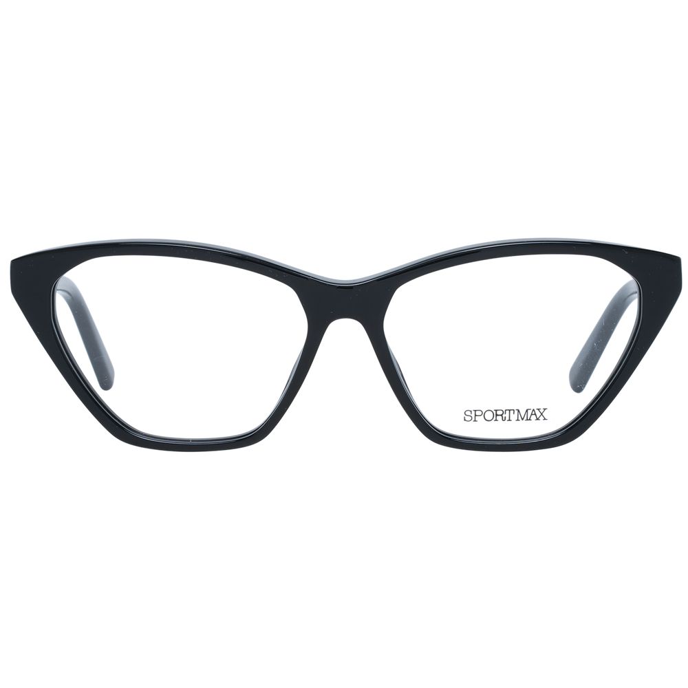 Sportmax Black Acetate Glasses (Frames) Sportmax
