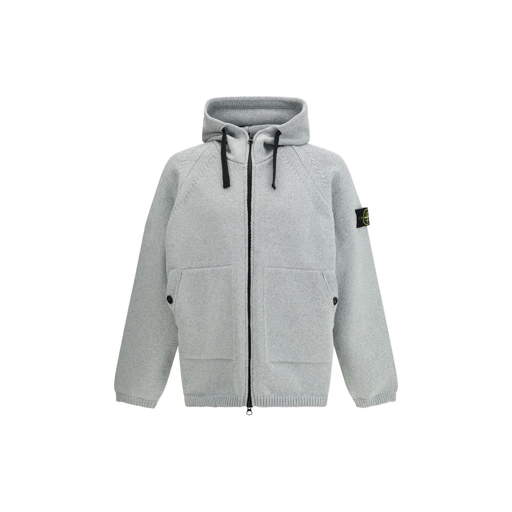 Stone Island Gray Polyester Sweatshirt 1728,72470364320,Clothing,Gray,M,Men,New with tags,Stone Island,Sweaters - Clothing,Sweatshirts - Sweaters - Clothing